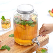 عرض موزع العصائر و العزومات العملى مع العصارة الكهربائية السريعة 400 مللي