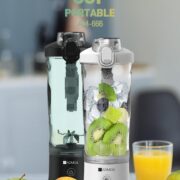 • خلاط عصير محمول أديموس 600 مل – كوب عصارة كهربائي متنقل