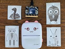 طابعة حرارية صغيرة محمولة - الصورة 3