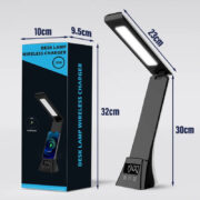 أبجورة فندقية التحكم من خلال تطبيق + منبة + شاحن لاسلكى