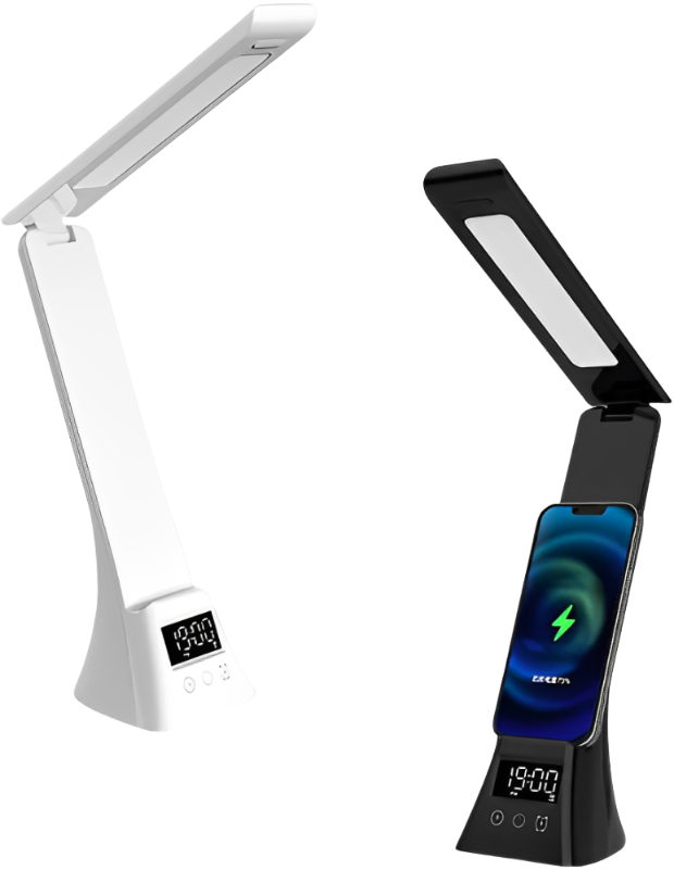 أبجورة فندقية التحكم من خلال تطبيق + منبة + شاحن لاسلكى - الصورة 4